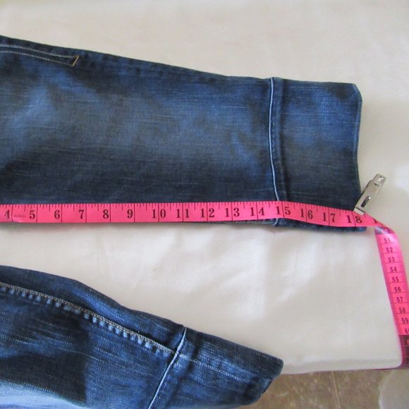 Silver Jean Capri's size 29 - Picture 10 of 12